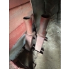 Image 2 : Pair of Heavy-Duty Red Steel Axle / Tractor Stands with Pipe Tops