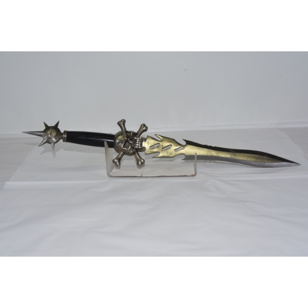Decorative Skull & Bones Knife