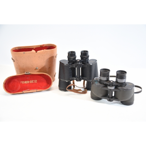 Box Lot Vintage Binoculars