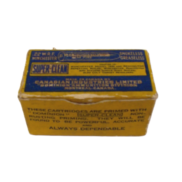 Collector 50 Round 22 WRF CIL Super Clean original Ammunition