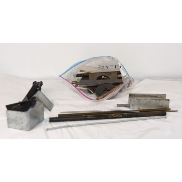 Box Lot Misc. Metal & Clamp