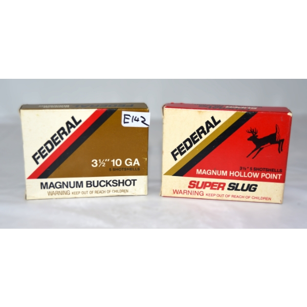 9 Rounds 10 Gauge Ammmuntion