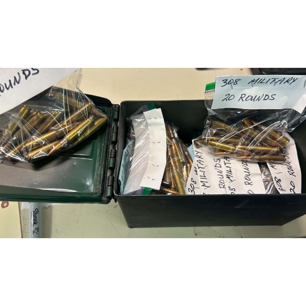 320 Rounds 308 Military Ammunition In Military Ammo Can
