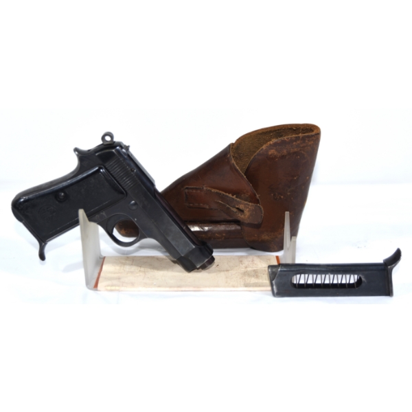Beretta Model 1934 Semi Automatic .380 Auto Caliber Handgun With Holster And Extra Magazine