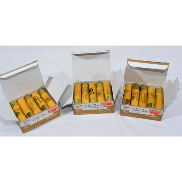 30 Rounds Kent 20 Gauge 3" #6 Shot Amminition 