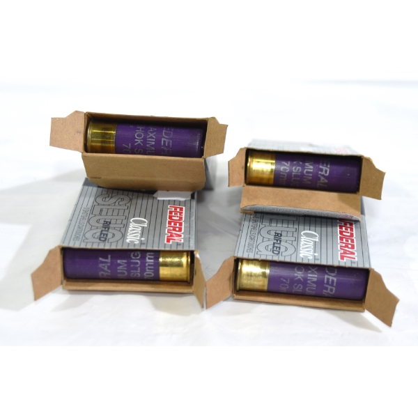 20 Rounds Federal Classic 16ga Rifled Slugs