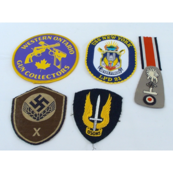 Box Lot Military Patches