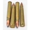 Image 2 : 42 Rounds Assorted Brands .375 H&H Magnum Caliber Reloaded Ammunition In Plastic Container