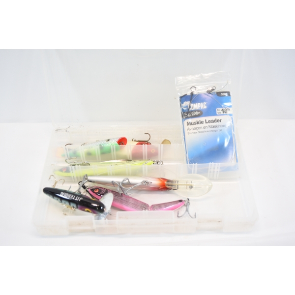 Plano Tackle Box W/ Lures