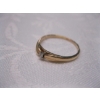 Image 3 : LADIES 14KT RING W/1 SM. DIAMOND, 2G, SZ 8 1/2