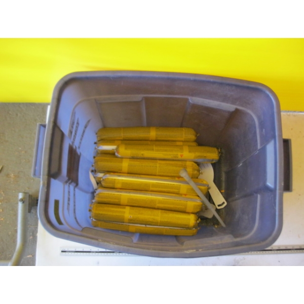 TUBES OF CONSTRUCTION SEALANT