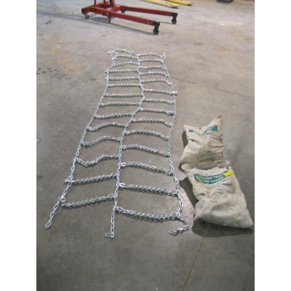 SET OF TIRE CHAINS - 10.00-22 NEW IN BAG 