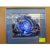 Image 1 : FRAMED BLUE FANTASY LOOK PICTURE