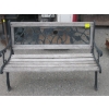 Image 1 : CAST IRON & WOOD BENCH