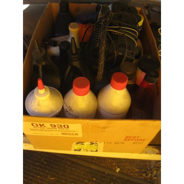 OILS & LUBRICANTS & AIR PUMP
