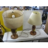 Image 1 : 2 WOOD BASED LAMPS
