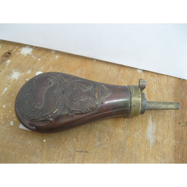 POWDER HORN FLASK