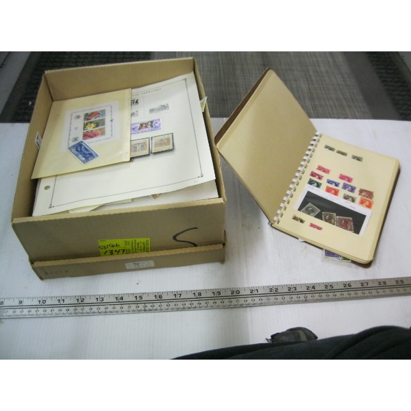 BOX OF WORLD STAMPS