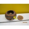 Image 1 : PERUVIAN WOVEN BASKET W/LID
