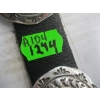 Image 3 : SILVER & LEATHER NAVAJO BELT
