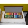 Image 2 : ASST. PAINTING ITEMS, PAINTER'S BOX, PASTEL PENS, ETC.