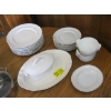 Image 2 : ASST. WHITE B&G PORCELAIN DISHWARE