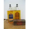 Image 1 : 2 GOLF ELECTRIC MOTOR OIL NEW BOTTLES & A VINTAGE BURGISS LAMP BOX