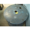 Image 2 : ROUND WOODEN SPOOL W/METAL TOP