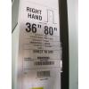Image 2 : 36" x 80" RIGHT HAND EXTERIOR DOOR W/6" FRAME