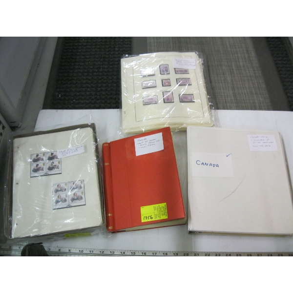 ASST. STAMPS - BOX & 2 BINDERS