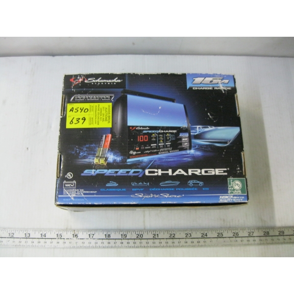 SCHUMACHER 12V BATTERY CHARGER