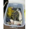 Image 3 : BIN W/MISC. CAMPING GEAR, FISHING GEAR, MISC.