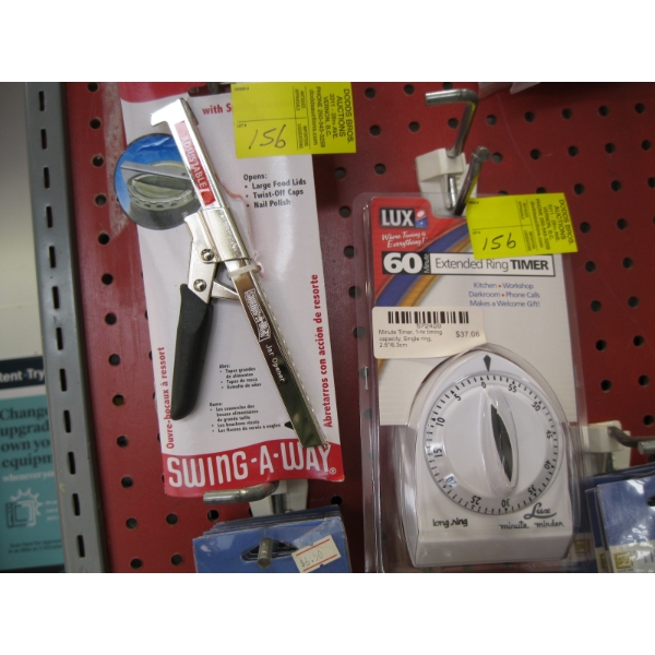 MINUTE TIMER & 2 JAR OPENERS