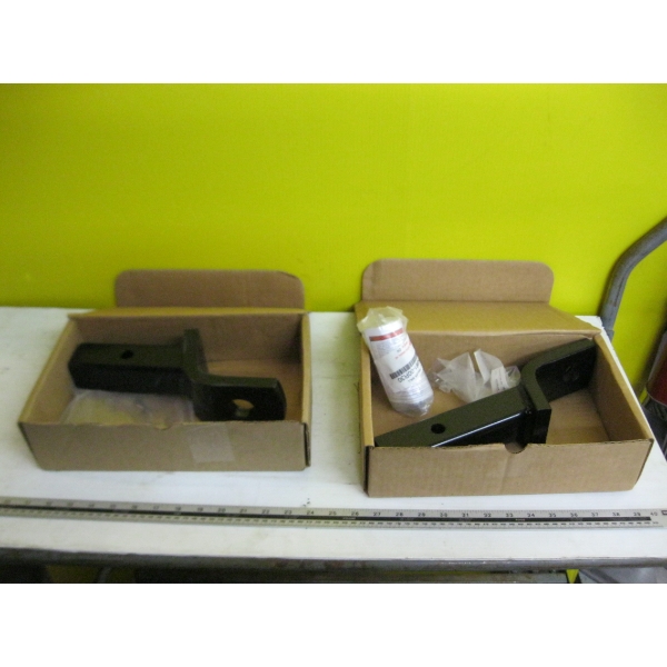 2 TRAILER RECEIVER HITCHES - 1 W/BALL
