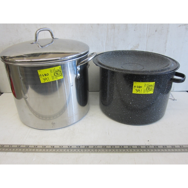 2 CANNER POTS