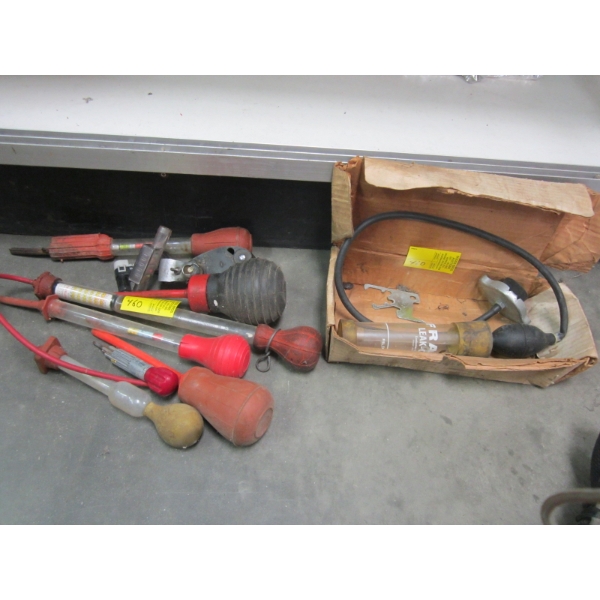 ASST. BATTERY & COOLANT TESTERS, LEAK CHECKER, PRESSURE TESTER, ETC.