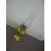 Image 3 : COAL OIL LAMP & 2 SM. BRASS CANDLEHOLDERS
