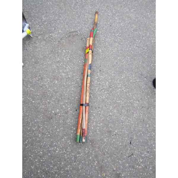 BUNDLE OF WALKING STICKS