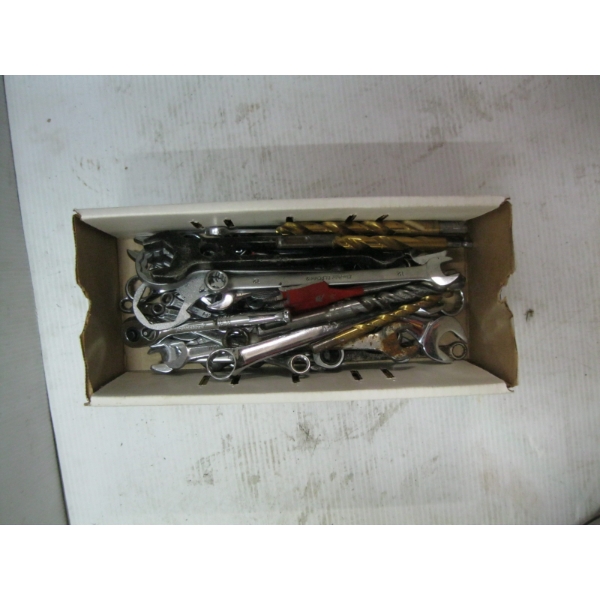 ASST. WRENCHES, DRILL BITS, ETC.