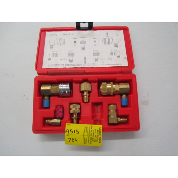 BLUEPOINT AIR CONDITIONING ADAPTER SET - MISSING 1 ADAPTER