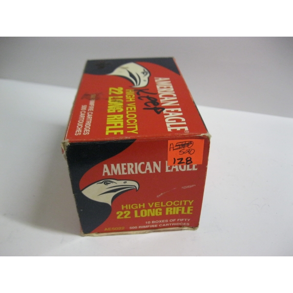 AMERICAN EAGLE .22 LONG RIFLE HIGH VELOCITY|1X500 RIMFIRE CARTRIDGES