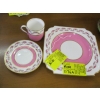 Image 2 : 1900 AINSLEY DEMITASSE 3 PIECE SET