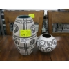 Image 1 : 2 WEST GERMAN MCM POTTERY VASES