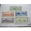 Image 2 : 1954 SET - $1, $2, $5, $10, $20 BILLS