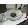 Image 3 : 3 PIECE LG. GLASS SERVING BOWLS, FROM DENMARK, SIGNED