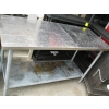 Image 1 : 24"X60" STAINLESS STEEL TABLE