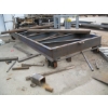 Image 1 : LG. STEEL STRUCTURE ON CASTORS, APPROX. 6'X14'