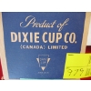 Image 2 : 1950s 12OZ DIXIE CUPS - ORIGNAL BOX - W/CUPS