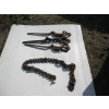 Image 1 : 3 CHAIN CINCHES & A 10'8" CHAIN