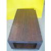 Image 3 : WOOD COFFEE TABLE ON CASTORS